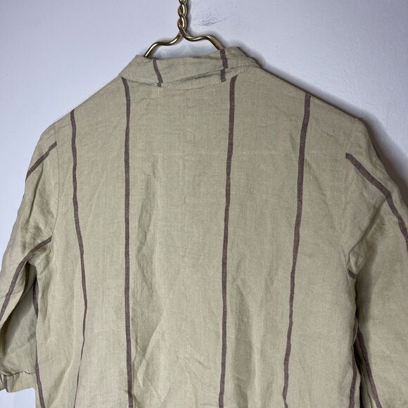 Pyne‎ & Smith The Linen Shirtdress No. 39 in Valletta Stripe XS - Picture 4 of 10
